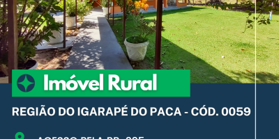 CÓD 0059 - IMÓVEL RURAL - 8 - Gabriel Alessander Imóveis - Imobiliária em Boa Vista Roraima